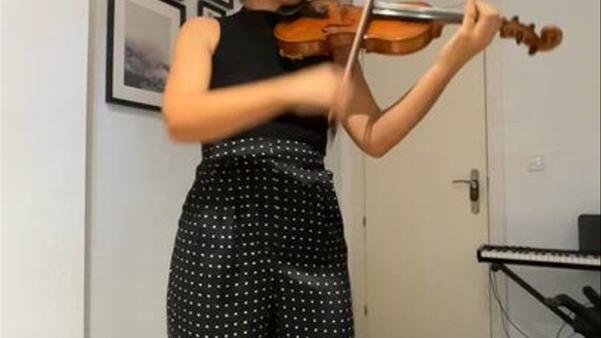 Soy gitano violín flamenco 