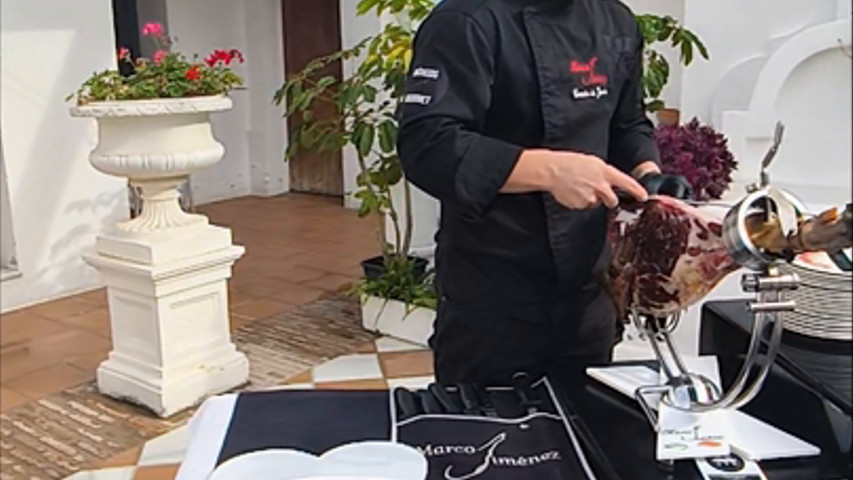 Cortador de Jamón en tu evento 