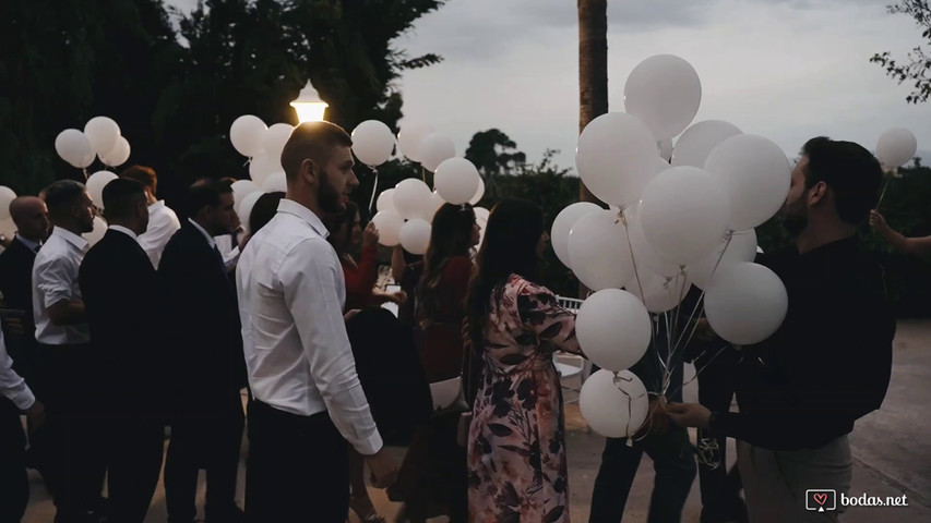 Suelta de globos 
