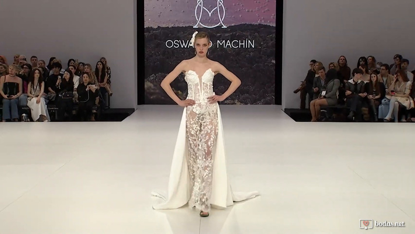 Oswaldo Machin Barcelona Bridal Fashion Week 2025 Fashion Show