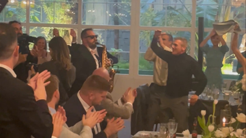 Locura de boda en Castellón