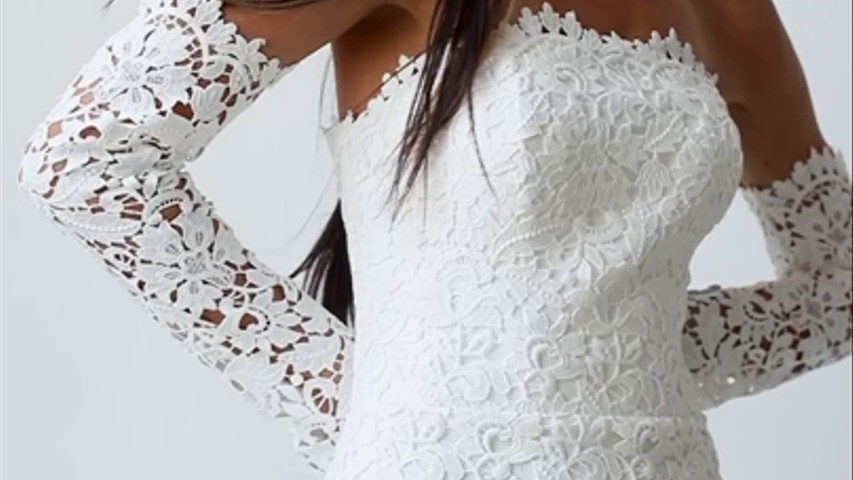 Vestido de macrame
