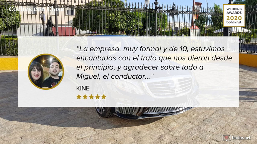 Coches para bodas en Sevilla. Premio Bodas.net