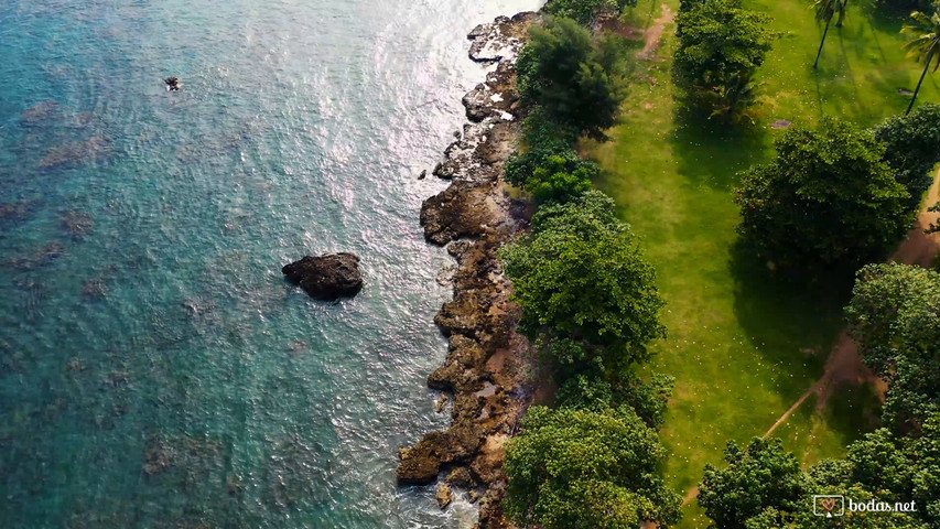 Video de playa del Caribe