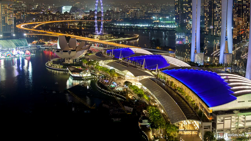 Singapur, descubrela por la noche