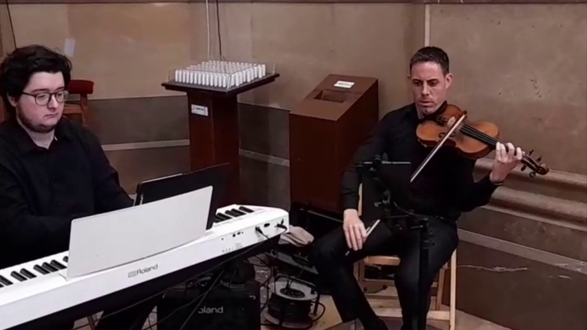 "La vida es bella"- dúo piano y violín (boda religiosa)