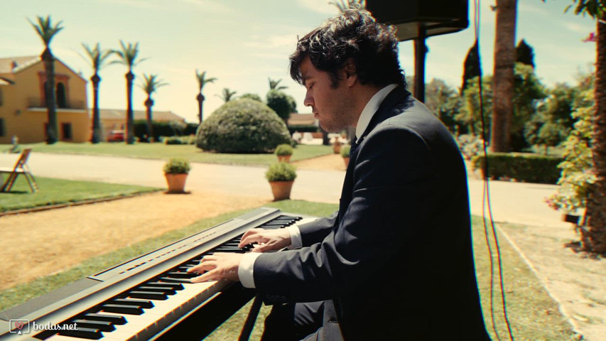 Tres Notas para Decir Te Quiero (Vicente Amigo) | Versión en directo · Cuarteto con saxo · Castillo de la Monclova, Sevilla