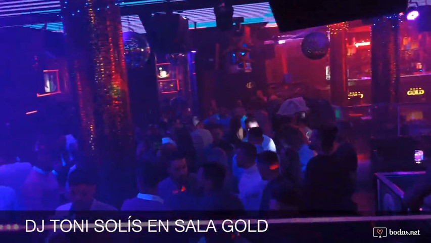 Toni Solís en Sala Gold