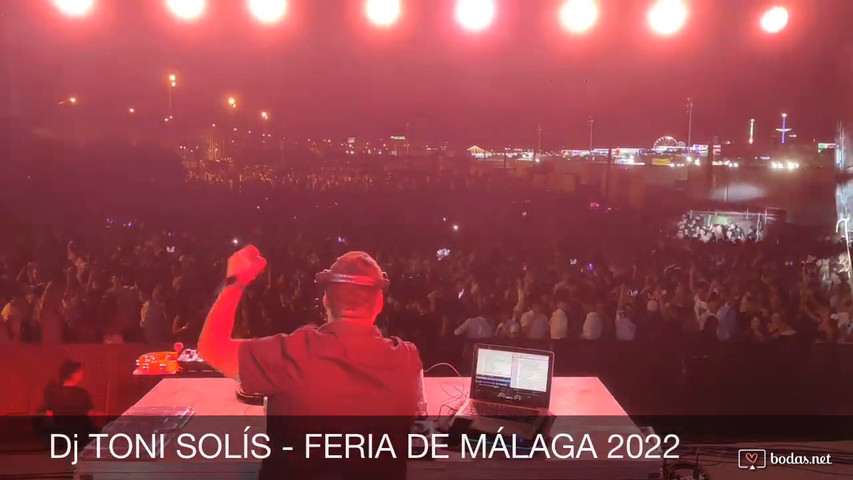 Toni Solís, DJ oficial de la Feria de Málaga