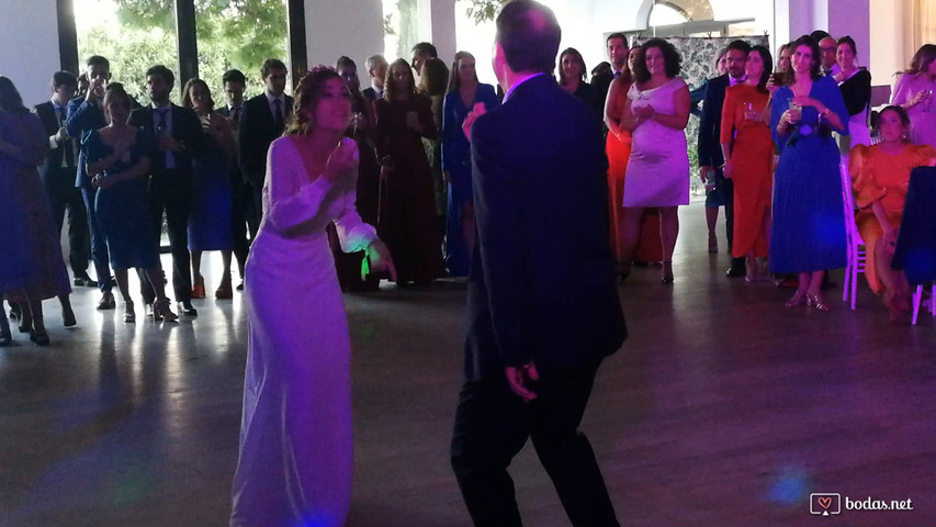 Novia y padre