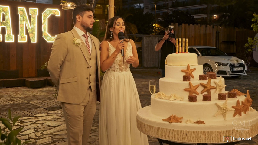 Vídeo de boda con dron