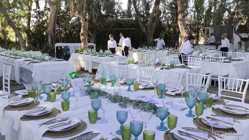 Banquete en el bosque de Cortijo