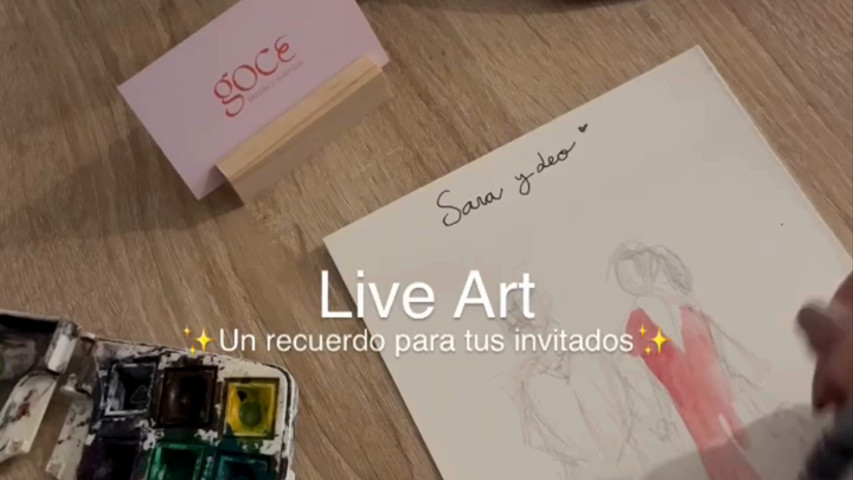 Live Art Sara & Leo 24/05/2024