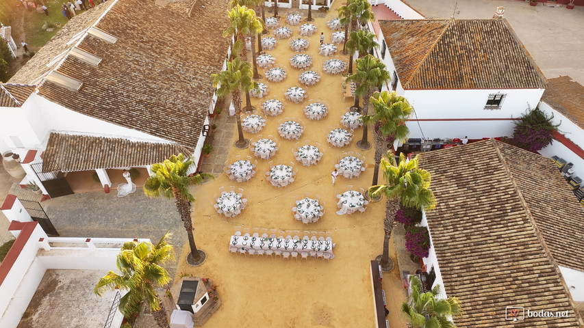 Vista de pájaro hacienda Torrecuadro