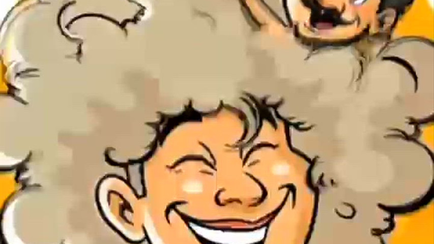Un dibujo animado cada invitado