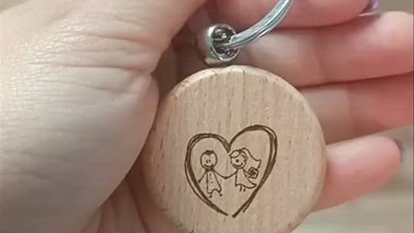 Detalles con Grabado láser 