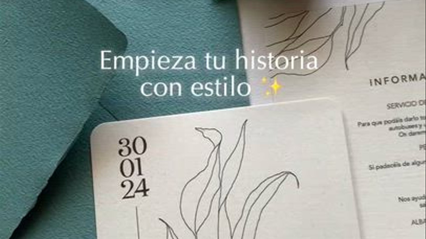 Así son las invtiaciones de AMA BRINDA