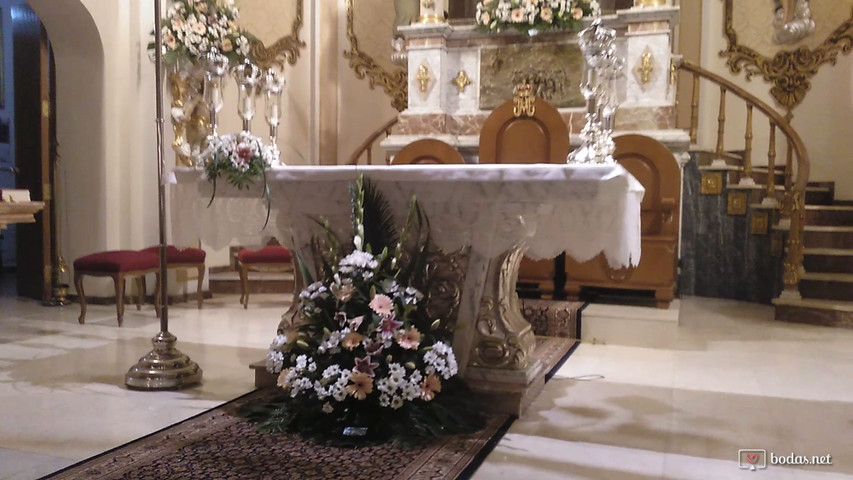 Decoración para la ceremonia 