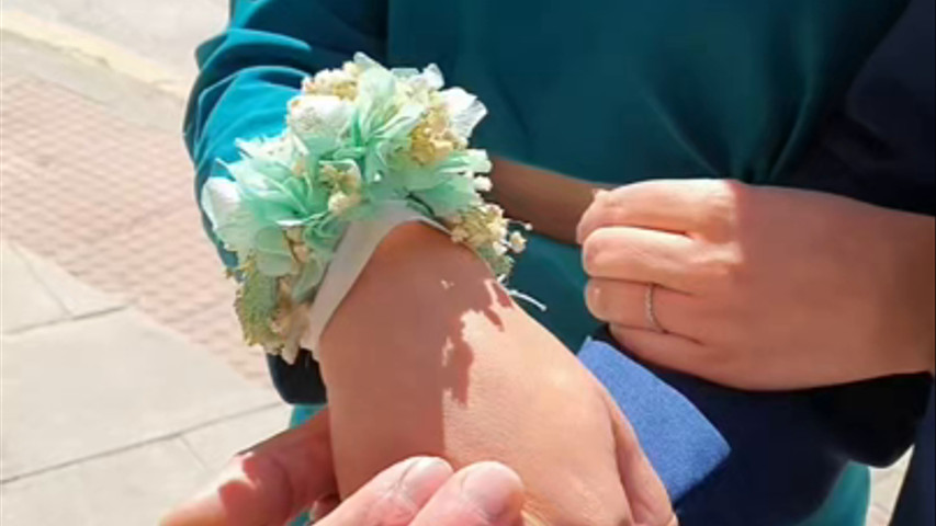 Pulsera Flor Preservada 