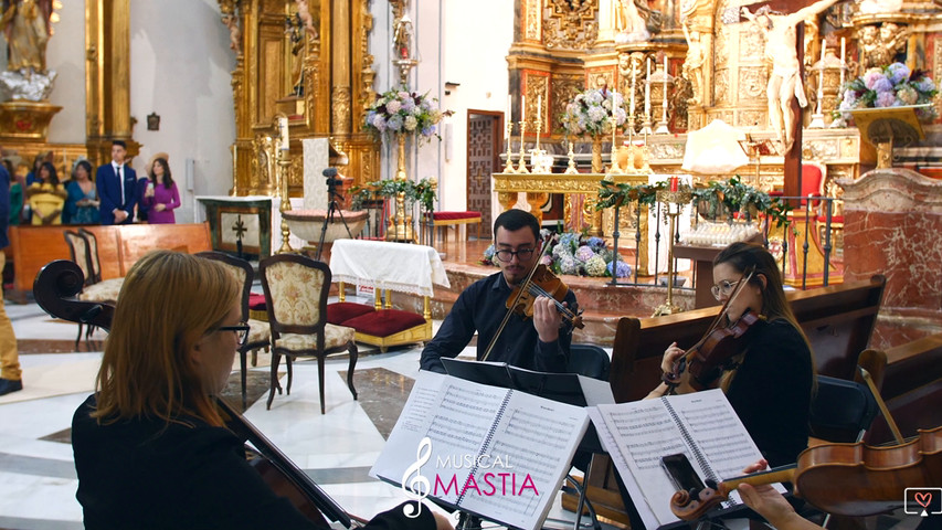 Entrada del novio - Cuarteto de cuerda para bodas