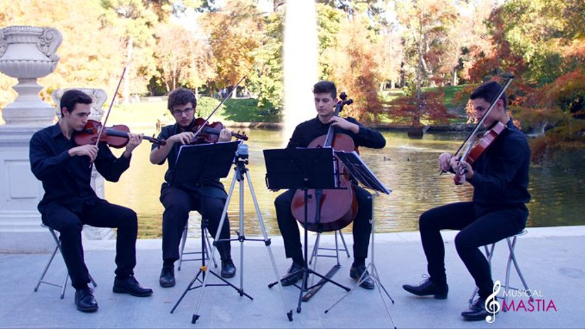 Jason Mraz - I'm Yours cover string quartet Madrid
