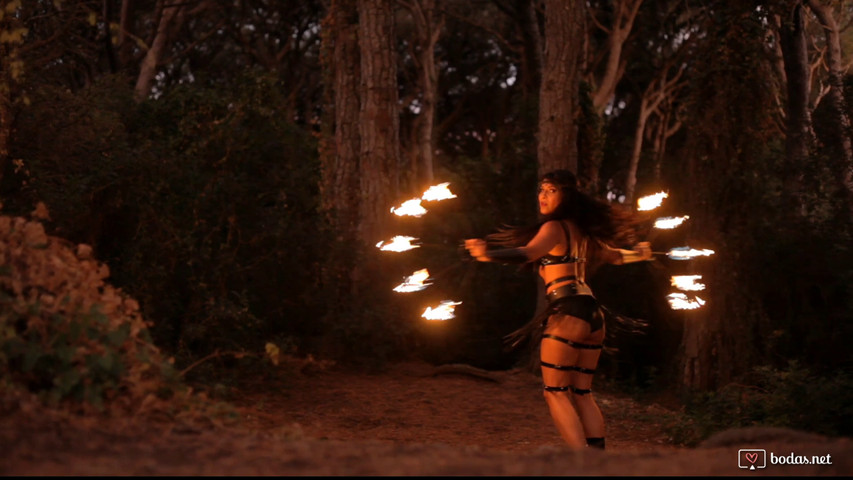 Show con fuego