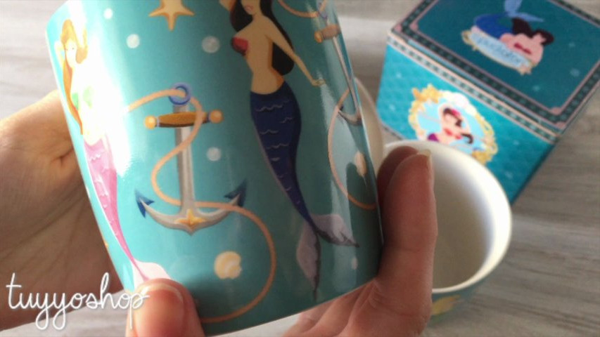 Taza modelo sirena