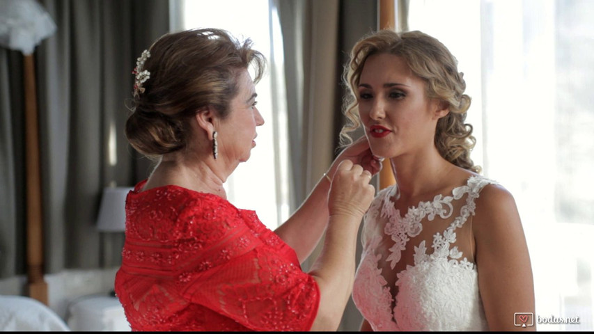 Preparativos de la novia