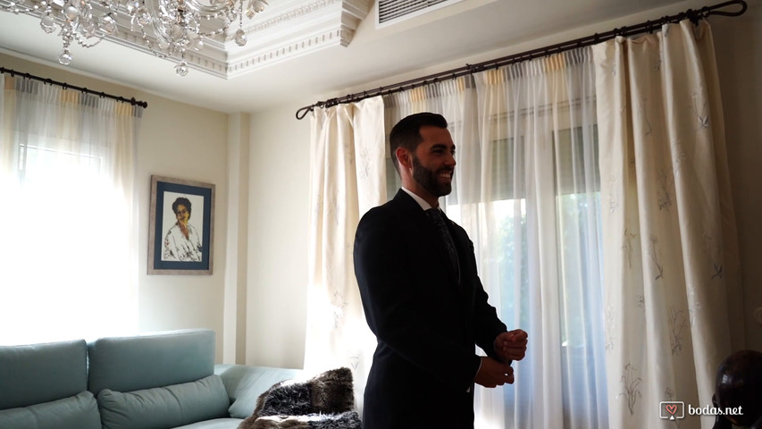 Preparativos del novio
