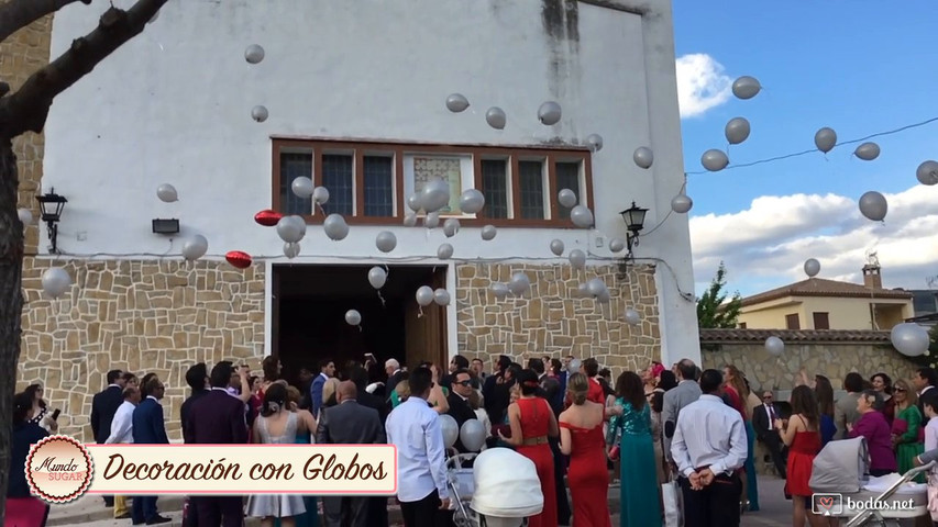 Decoración con globos