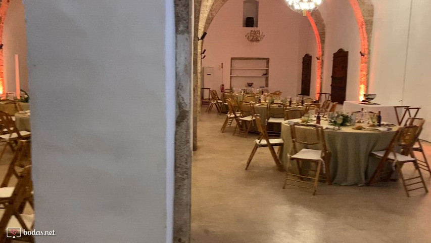 Iluminación Banquete con uplighters