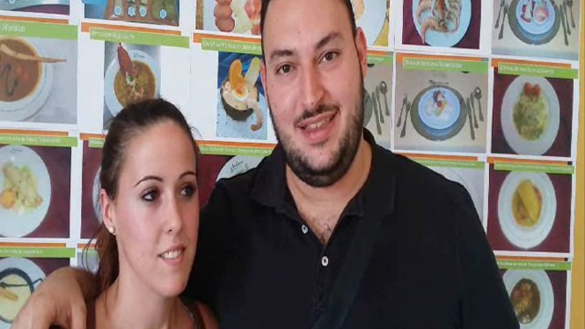 Enlace de Pedro y Patricia, Salón Marino