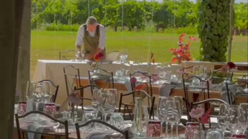 Banquet mirador de les vinyes