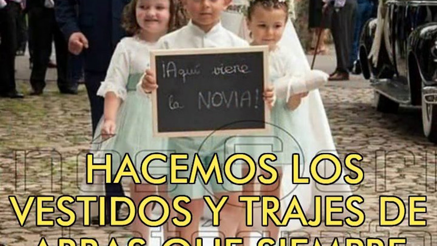 Vestidos para los más pequeños 