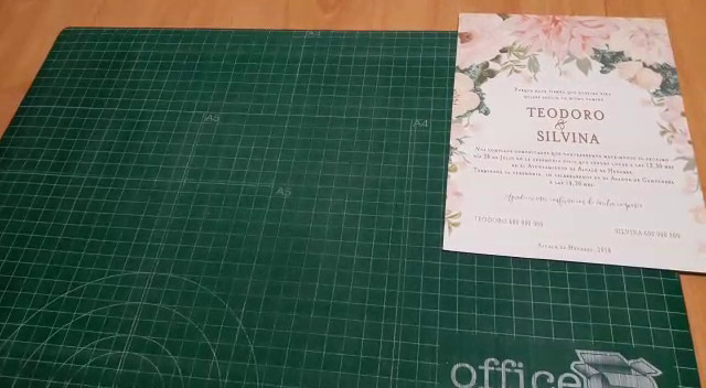 Invitación floral 