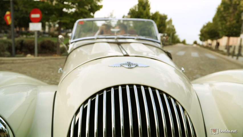 Boda en Madrid, toma de coche