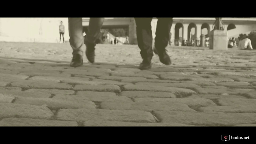 Preboda de Manuel y Felix en Sevilla en blanco y negro - Mejorado