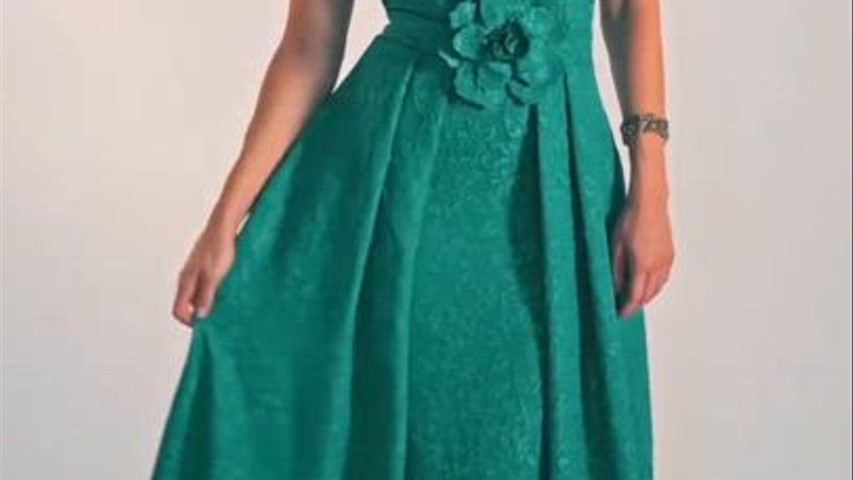 Vestidos Madrina verde