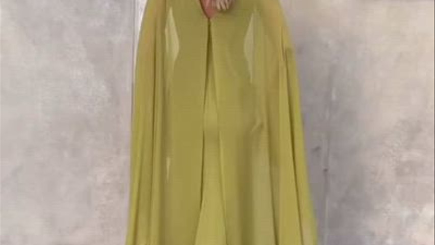 Vestido alas de ángel 