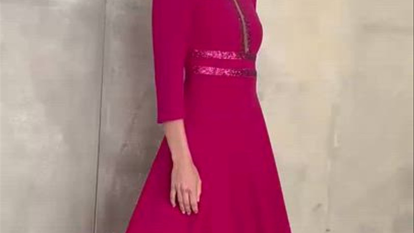 Vestido madrina corto