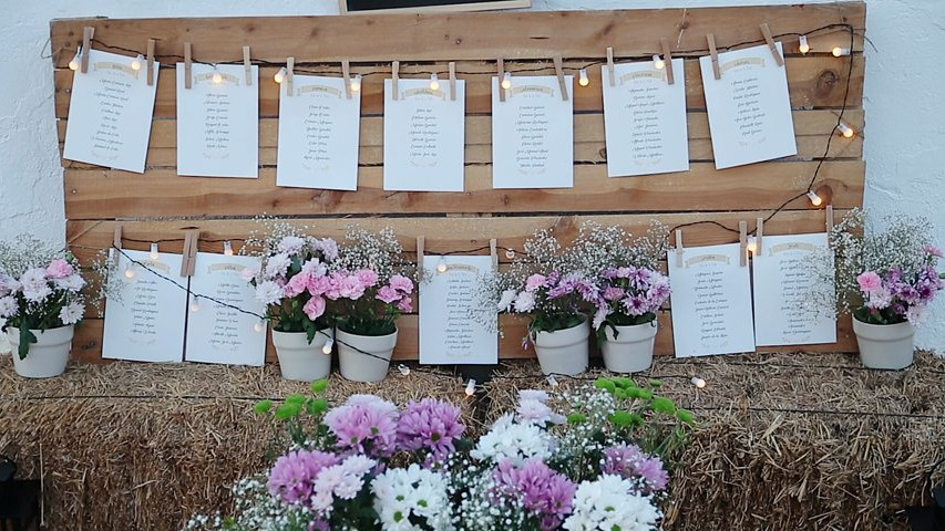 Detalles de una boda en Dehesa Bolaños