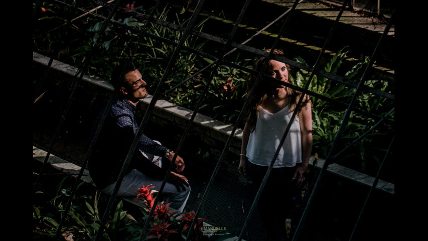 Preboda original el el Jardín Botánico de  málaga