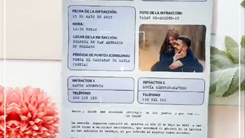 Invitaciones azules