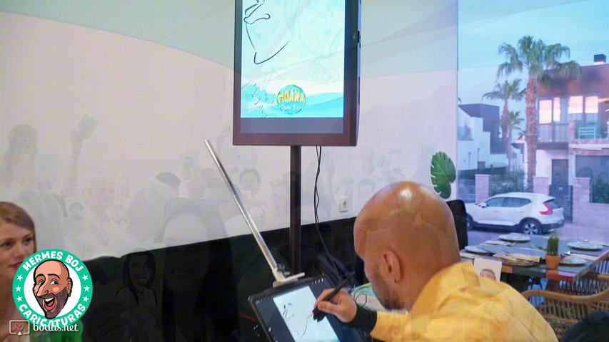 Presentación caricaturas Hermes Boj