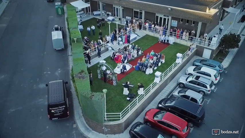 Boda de María & Alejandro. Dúo de violín y piano EnClave Maestoso para boda en Plasencia