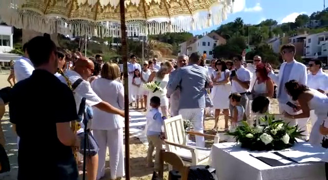 Ceremonia en la playa