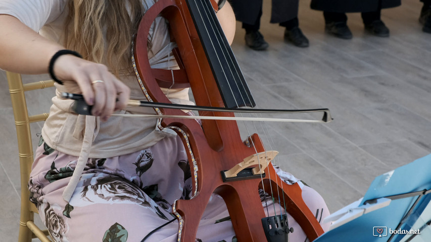 Piano y cello. Ceremonia y cóctel 