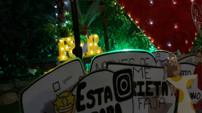 Photocall de (noche)