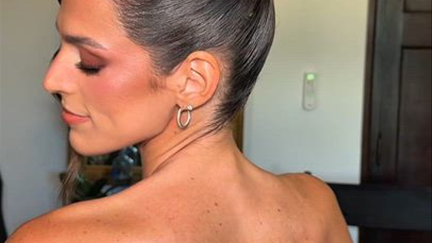 Maquillaje y peinado de novia 