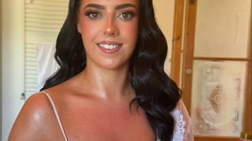 Maquillaje y peinado de novia 